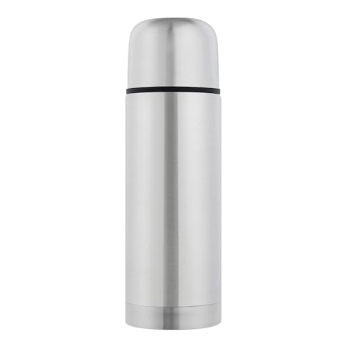 GRÄWE Thermosflasche, Edelstahl Trinkflasche, Thermoskanne, Isolierflasche für unterwegs mit Becher, auslaufsicher, spülmaschinengeeignet (1, Silber, 350 ml) GRÄWE Thermosflasche, Edelstahl Trinkflasche, Thermoskanne, Isolierflasche für unterwegs mit Becher, auslaufsicher, spülmaschinengeeignet (1, Silber, 350 ml) von GRÄWE