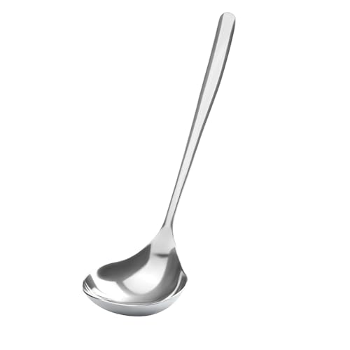 GRÄWE Schöpflöffel Edelstahl 18/10 Silber poliert 28,5 cm lange Suppenkelle robust hitzebeständig spülmaschinengeeignet Kochbesteck Küchenhelfer GRÄWE Schöpflöffel Edelstahl 18/10 Silber poliert 28,5 cm lange Suppenkelle robust hitzebeständig spülmaschinengeeignet Kochbesteck Küchenhelfer von GRÄWE