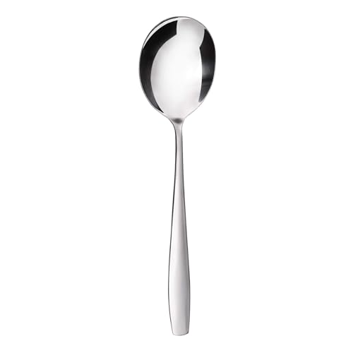 GRÄWE Servierlöffel Königstein, 22 cm, Salatlöffel, Gemüselöffel, Anrichtelöffel, Vorlegelöffel, Buffet-Besteck, spülmaschinengeeignet von GRÄWE