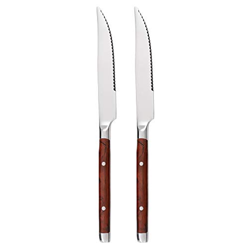 GRÄWE Steakmesser 2er-Set Bamberg braun von GRÄWE