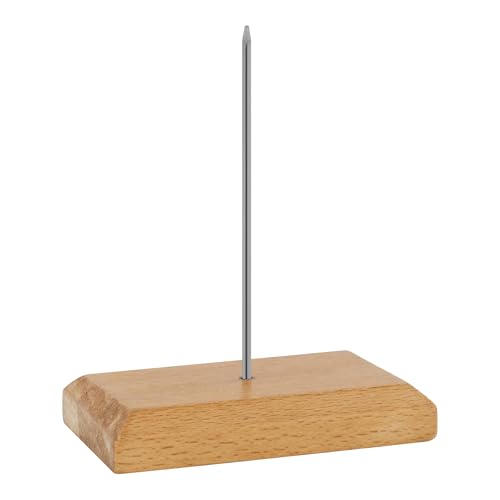 GRÄWE Zettelspießer Memo Halter Spike Papier Spike, Notizspikes, Zettelhalter Bon Aufspießer für Rechnung Zettel Note Papier Beleg, Kassenzettel aufbewahrung, Bürobedarf, abschraubbarer Dorn GRÄWE Zettelspießer Memo Halter Spike Papier Spike, Notizspikes, Zettelhalter Bon Aufspießer für Rechnung Zettel Note Papier Beleg, Kassenzettel aufbewahrung, Bürobedarf, abschraubbarer Dorn von GRÄWE
