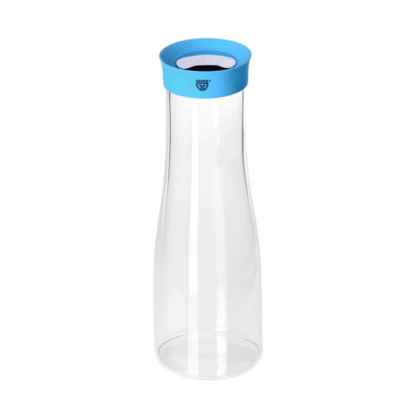 Wasserkaraffe mit Wespenschutz, 1 Liter, Blau von GRÄWE