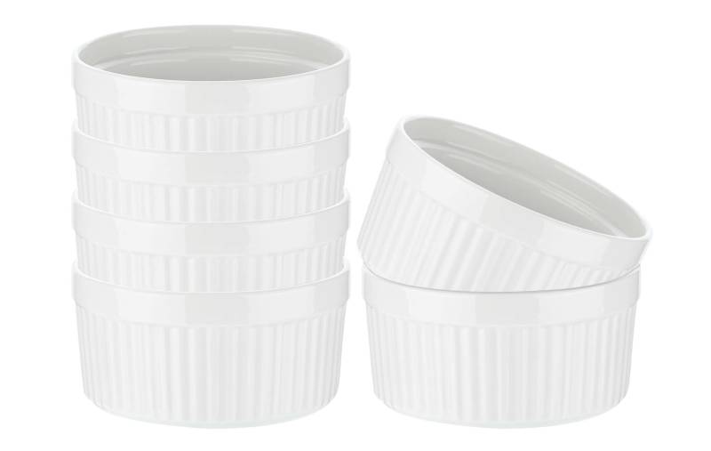 Keramikschälchen, 6-teilig, 250 ml, Weiß Matt von GRÄWE