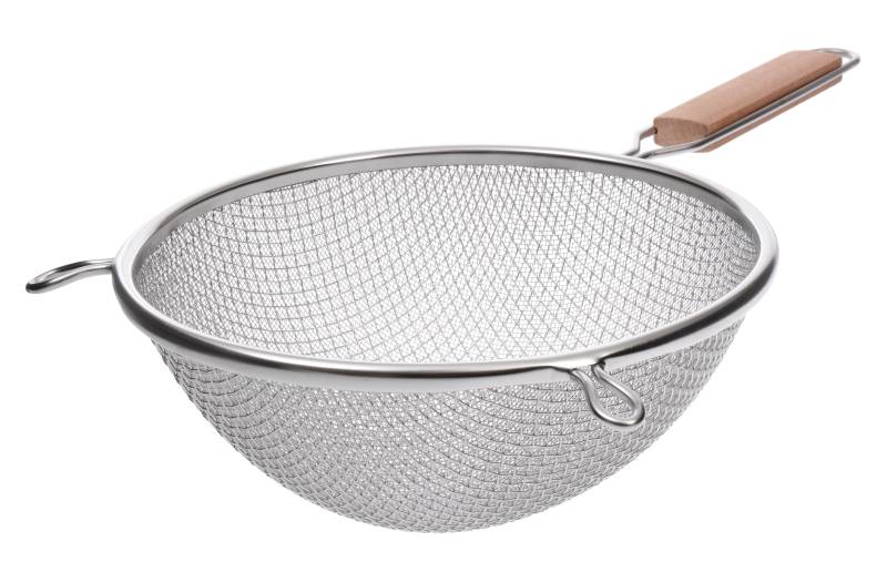 Passiersieb Ø 20 cm, Feinmaschig mit doppeltem Netz, Edelstahl von GRÄWE