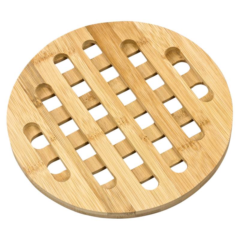 Topfuntersetzer Ø 20 cm, Bambus, Türkis von GRÄWE