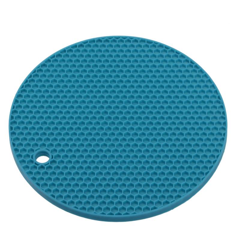 Topfuntersetzer Ø 18 cm, Silikon, Türkis von GRÄWE