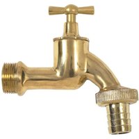 Garantia Auslaufhahn aus Messing Größe 3/4', Wasserhahn inkl. Teflonband Garantia Auslaufhahn aus Messing Größe 3/4', Wasserhahn inkl. Teflonband von GRAF