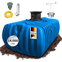Graf - 4rain flat xl Flachtank-Paket 14000 Liter Garten-Comfort Graf - 4rain flat xl Flachtank-Paket 14000 Liter Garten-Comfort von GRAF
