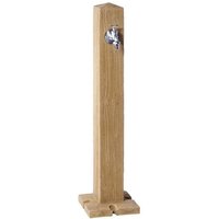 Suinga - Gartenbrunnen Graf Woody, im naturholzlook mit Wasserhahn, 100 cm von GRAF