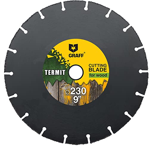 Trennscheibe Holz 230 mm Carbide Multi Wheel - Trennscheibe zum Schneiden von Holz, Kunststoff und Plastik 230 mm GRAFF Termit von GRAFF