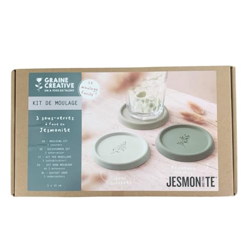 GRAINE CREATIVE DIY-Set: Gießen von 3 Untersetzern aus Jesmonite GRAINE CREATIVE DIY-Set: Gießen von 3 Untersetzern aus Jesmonite von GRAINE CREATIVE