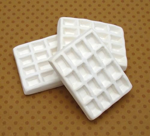GRAINE CREATIVE Gipsartikel Gourmandise Waffel von GRAINE CREATIVE