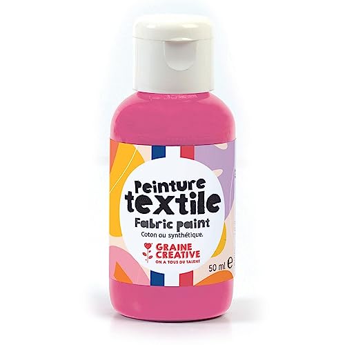 Textilfarbe 50 ml - Magenta Textilfarbe 50 ml - Magenta von GRAINE CREATIVE
