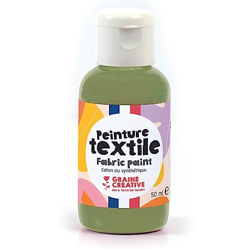 Textilfarbe 50 ml - khakigrün Textilfarbe 50 ml - khakigrün von GRAINE CREATIVE