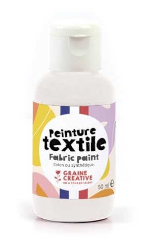 GRAINE CREATIVE Textilfarbe 50 ml - weiß GRAINE CREATIVE Textilfarbe 50 ml - weiß von GRAINE CREATIVE