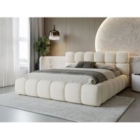 Polsterbett mit Bettkasten 120x200, Beige Samt, Modo Polsterbett mit Bettkasten 120x200, Beige Samt, Modo von GRAINGOLD