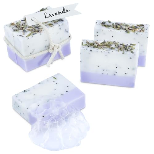 GRAN VELADA Set zur Herstellung von Lavendelseife inklusive Anleitung und Materialien zur Herstellung wunderschöner Seifen. Ideal zum Verschenken oder Genießen zu Hause von GRAN VELADA