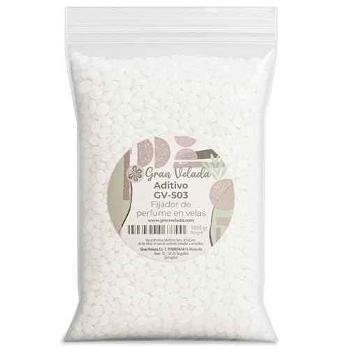 Gran Velada GV-503 Duftzusatz für Kerzen, 1 kg, in weißen Perlen, erhöht die Intensität und Dauer des Aromas in selbstgemachten Kerzen Gran Velada GV-503 Duftzusatz für Kerzen, 1 kg, in weißen Perlen, erhöht die Intensität und Dauer des Aromas in selbstgemachten Kerzen von GRAN VELADA