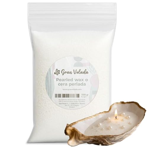 Gran Velada Perlwachs 1 kg | Pearled Wax Gemüse in Perlen | Für kreative dekorative Kerzen, Farbschichten und Mosaik-Designs Gran Velada Perlwachs 1 kg | Pearled Wax Gemüse in Perlen | Für kreative dekorative Kerzen, Farbschichten und Mosaik-Designs von GRAN VELADA