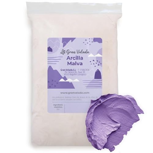 Gran Velada Violetter Ton 250 g | Natürliches Pulver für Masken, Seifen und Peelings | reinigend, beruhigend und revitalisierend von GRAN VELADA