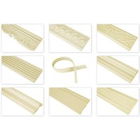 Grand Decor - 2 Meter Flachprofil pu flexibel große Auswahl cr Flexi: CR835.FLEXI von GRAND DECOR