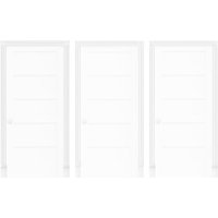 Türumrandung Blendrahmen aus pu Kunststoff - resistent, stabil, leicht DK03: Komponenten, Eckstück D400 - 107 x 107 x 30 mm von GRAND DECOR