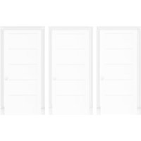 Türumrandung Blendrahmen aus pu Kunststoff - resistent, stabil, leicht DK03: Komponenten, Eckstück D488 - 95 x 95 x 48 mm von GRAND DECOR