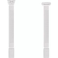 Grand Decor - Pilaster 165x18mm Wandreliefe Stuckdekor aus pu - stoßfest PL273: Kapitell - 2 von GRAND DECOR
