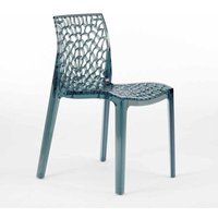 16 Stühle Küchenstuhl Esstischstuhl Esszimmerstuhl Grand Soleil Gruvyer - Grau von GRAND SOLEIL