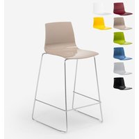 Grand Soleil Design Hocker Bar Küche 64 cm Design Mini Imola - Beige von GRAND SOLEIL