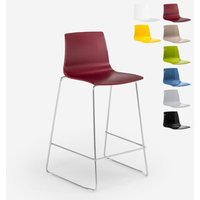 Grand Soleil Design Hocker Bar Küche 64 cm Design Mini Imola - Bordeaux von GRAND SOLEIL