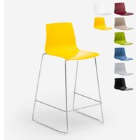 Grand Soleil Design Hocker Bar Küche 64 cm Design Mini Imola - Gelb von GRAND SOLEIL