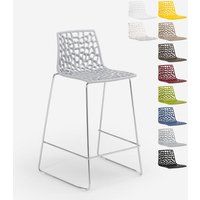 Grand Soleil Design Hocker für Küchenbar 64cm Mini Spider - Grau Grand Soleil Design Hocker für Küchenbar 64cm Mini Spider - Grau von GRAND SOLEIL