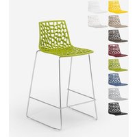 Grand Soleil Design Hocker für Küchenbar 64cm Mini Spider - Grün Anis von GRAND SOLEIL