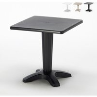 Grand Soleil Zavor quadratisch Polypropylen Tisch Außenbereich bar 70x70 - Schwarz Grand Soleil Zavor quadratisch Polypropylen Tisch Außenbereich bar 70x70 - Schwarz von GRAND SOLEIL