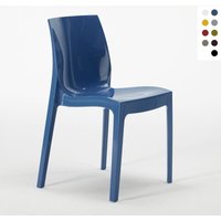 Ice Grand Soleil stapelbare Küchen- und Barstühle aus Polypropylen - Blau Ice Grand Soleil stapelbare Küchen- und Barstühle aus Polypropylen - Blau von GRAND SOLEIL