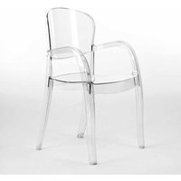 Joker Grand Soleil Küchenstühle aus transparentem Polycarbonat von GRAND SOLEIL