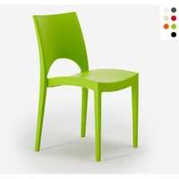 Paris Grand Soleil Stühle für Küche Zuhause Bar Polypropylen stapelbar - Grün von GRAND SOLEIL