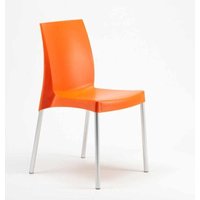Polypropylen Stühle Küchenstuhl Esstischstuhl Esszimmerstuhl Grand Soleil Boulevard - Orange von GRAND SOLEIL