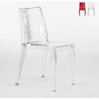 Stapelbare Küchen- und Barstühle aus transparentem Polycarbonat Hypnotic Grand Soleil - Transparent Stapelbare Küchen- und Barstühle aus transparentem Polycarbonat Hypnotic Grand Soleil - Transparent von GRAND SOLEIL