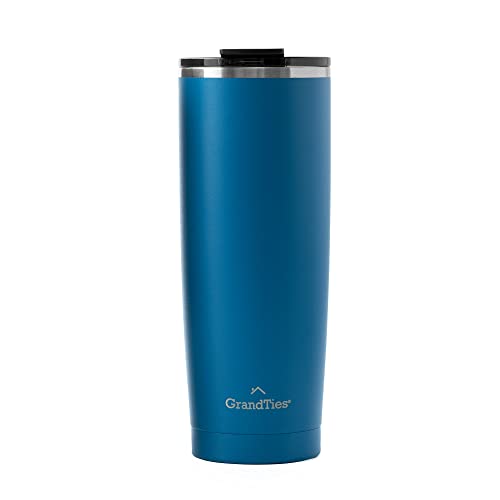 GRANDTIES Isolierter Kaffeebecher mit Tritan-Deckel,auslaufsicher, wiederverwendbar, doppelwandige Vakuum-Edelstahl-Wasserflasche, Reisebecher,590 ml,Kobaltblau GRANDTIES Isolierter Kaffeebecher mit Tritan-Deckel,auslaufsicher, wiederverwendbar, doppelwandige Vakuum-Edelstahl-Wasserflasche, Reisebecher,590 ml,Kobaltblau von GRANDTIES