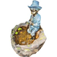 GRANIMEX Gartenfigur, bronzefarben, inkl. Pumpe, Polyresin - bunt von GRANIMEX