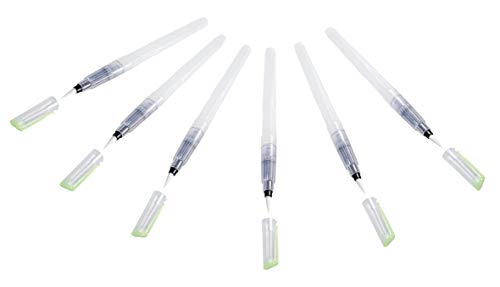 Graph'it Fill'it – Set mit 6 Pinseln für Tank 8 ml, transparent, groß, 6 Stück von GRAPH'IT