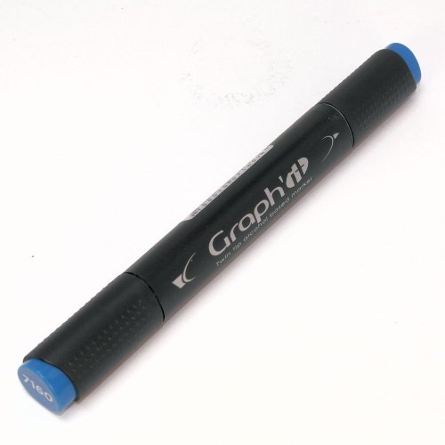 Graphit Twin Tip Art and Design Marker Pen - 7160 Bermuda von GRAPH'IT