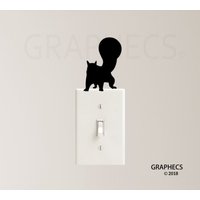 Eichhörnchen Vinyl Aufkleber Lichtschalter Kinder Kindergarten Eichhörnchen Vinyl Aufkleber Lichtschalter Kinder Kindergarten von GRAPHECS