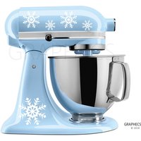Schneeflocke-Aufkleber-Aufkleber Für Küche Mixer Vinyl Home Dekor Schneeflocke-Aufkleber-Aufkleber Für Küche Mixer Vinyl Home Dekor von GRAPHECS