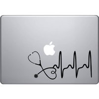 Stethoskop Aufkleber Sticker Laptop Auto Dekor von GRAPHECS