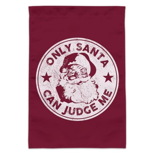 GRAPHICS & MORE Gartenflagge "Only Santa Can Judge Me" GRAPHICS & MORE Gartenflagge "Only Santa Can Judge Me" von GRAPHICS & MORE