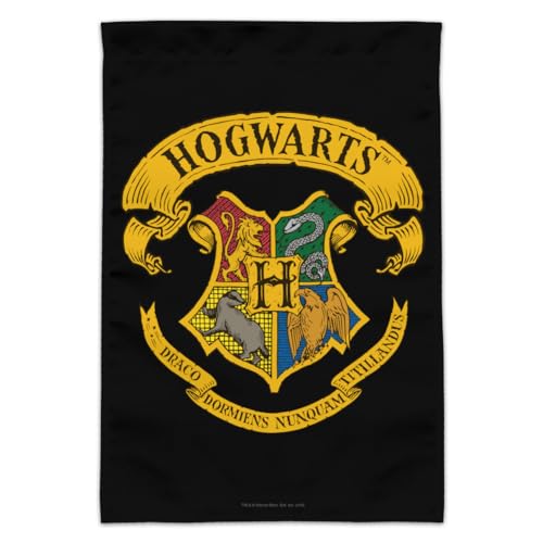 GRAPHICS & MORE Harry-Potter-Gartenflagge mit Hogwarts Wappen von GRAPHICS & MORE