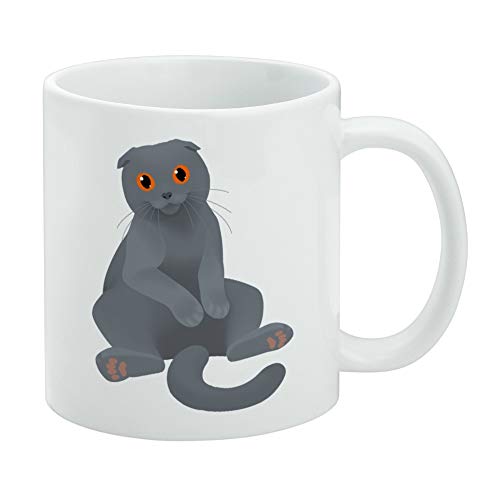 GRAPHICS & MORE Scottish Fold Cat Tasse, Weiß GRAPHICS & MORE Scottish Fold Cat Tasse, Weiß von GRAPHICS & MORE